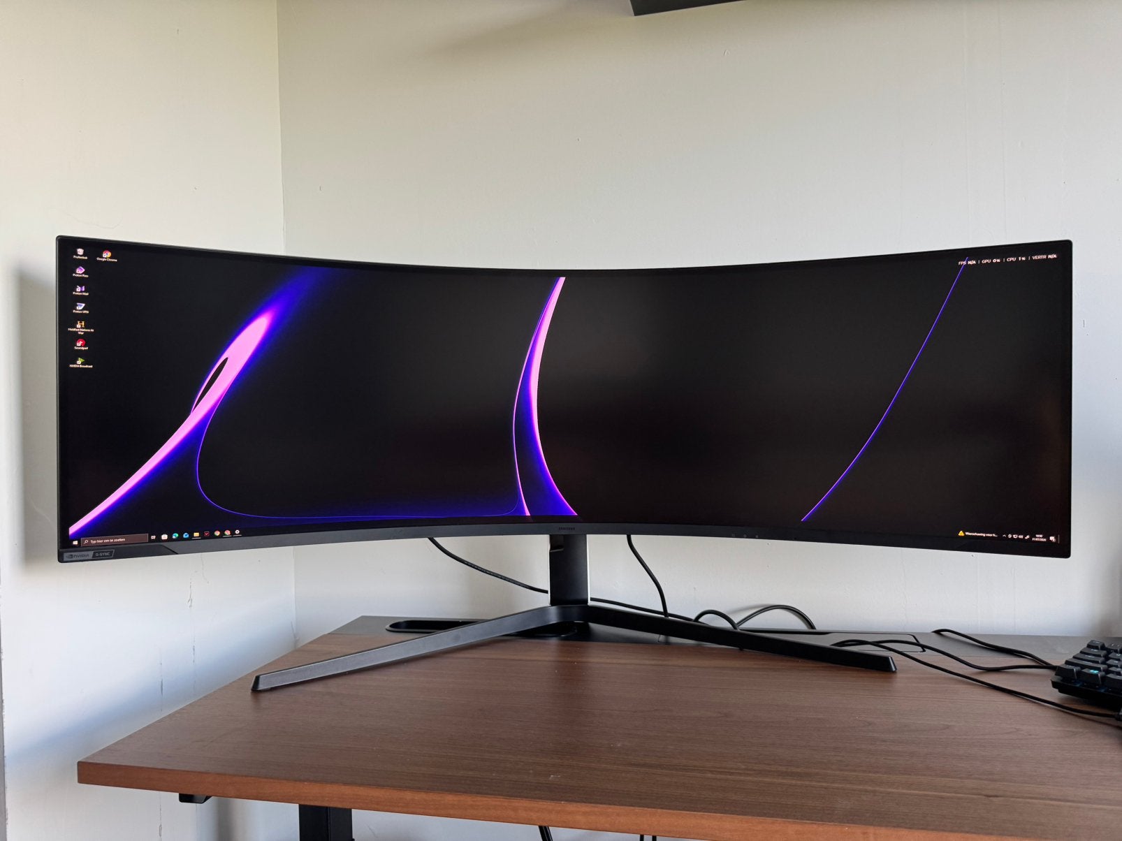 Samsung Odyssey Neo G9 49 Mini-LED(240Hz, DQHD)In Nieuwstaat, HDMI, Zo goed als nieuw, Quad HD (2K), 201 Hz of meer