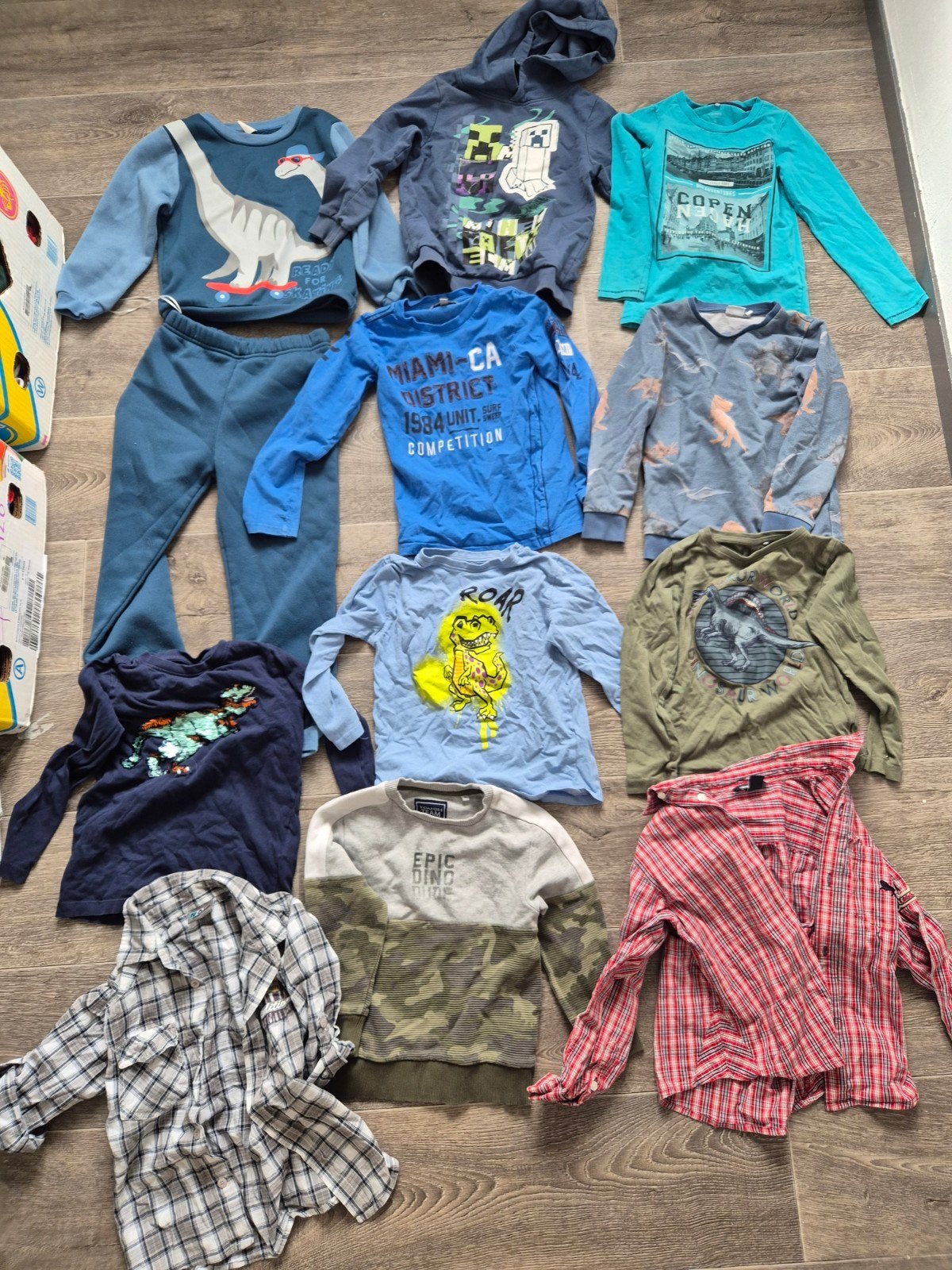 Pakket winterkleding jongens maat 116, Ophalen of Verzenden, Zo goed als nieuw, Maat 116