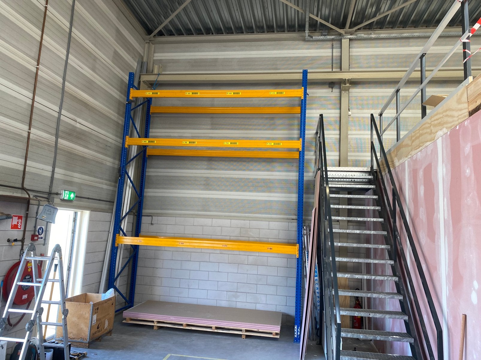 Gebruikte palletstelling, Ophalen of Verzenden, Gebruikt