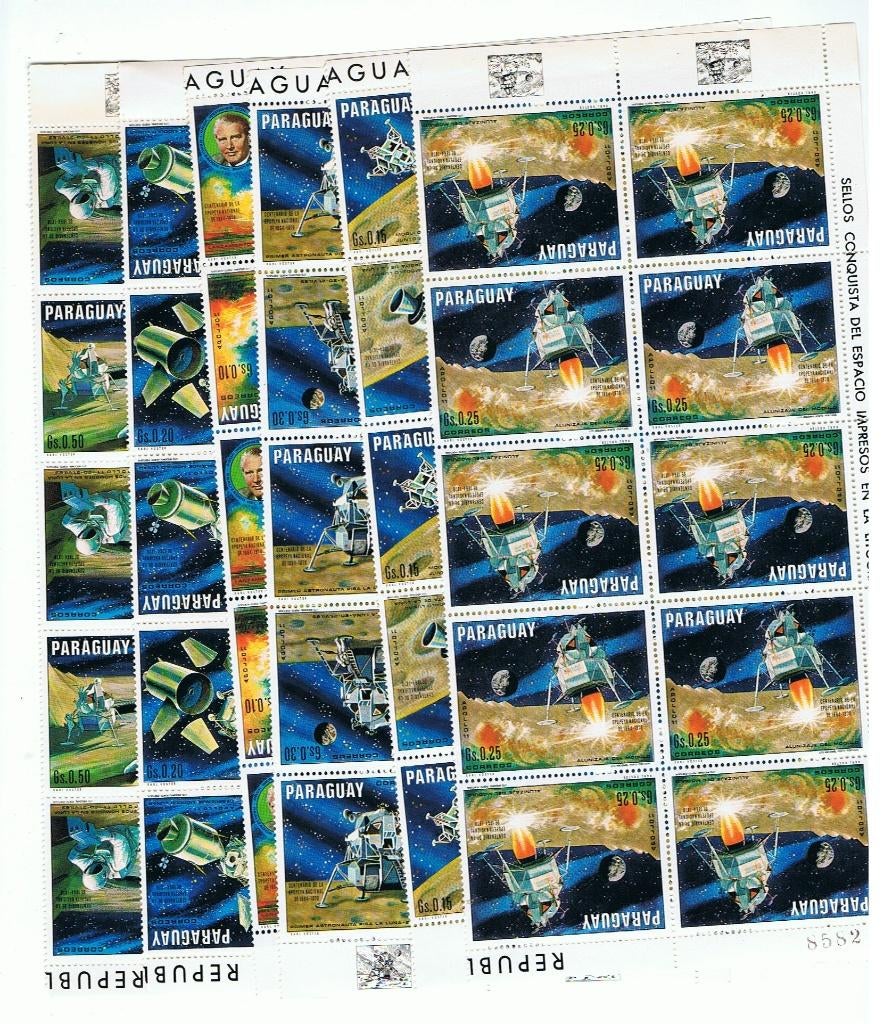 Postzegels Ruimtevaart, Postzegels en Munten, Postzegels | Thematische zegels, Ophalen of Verzenden, Postfris, Overige thema's