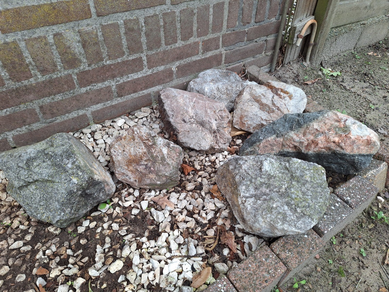 Decoratieve rotsen voor tuin of landschapsarchitectuur, Ophalen, Overige materialen, Gebruikt, Kei
