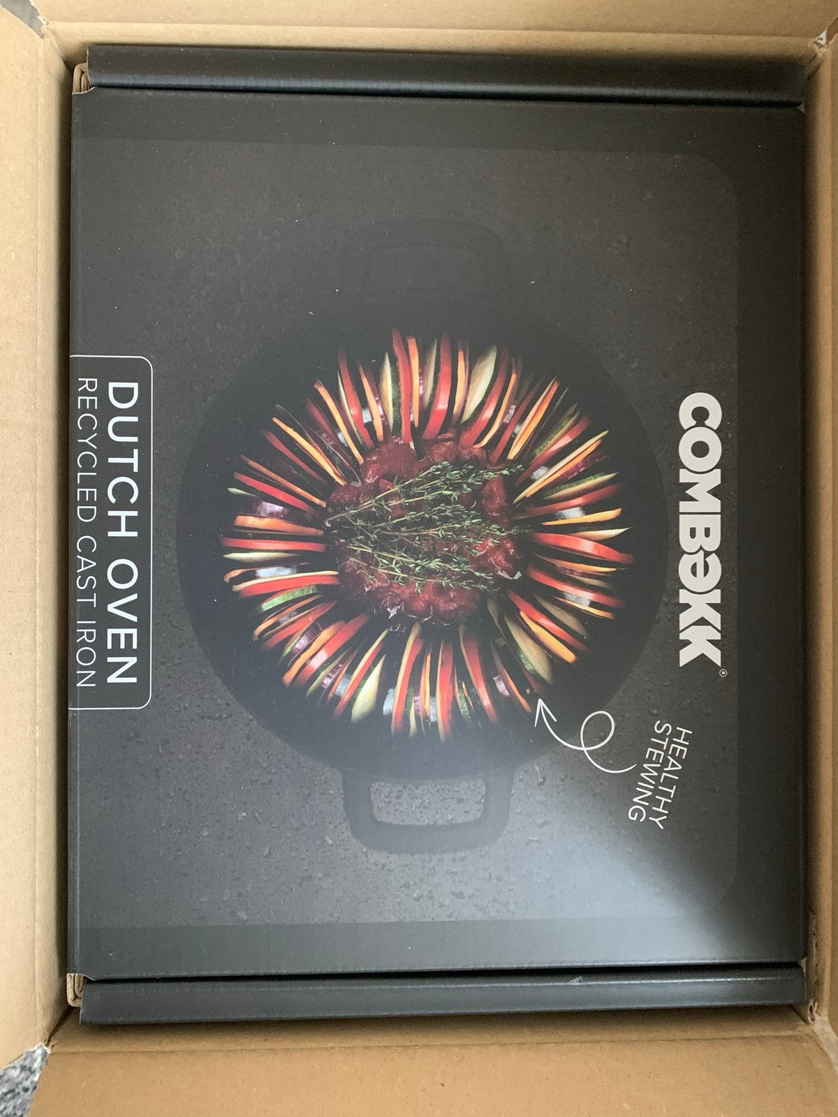 COMBEKK Dutch Oven - Gerecycled Gietijzeren Braadpan, Ophalen, Met deksel, Nieuw, Overige merken