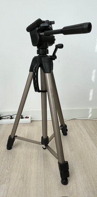 hama statief star 63  1.64 hoog, Audio, Tv en Foto, Fotografie | Statieven en Balhoofden, Gebruikt, Driepoot, Hama, 150 tot 175 cm