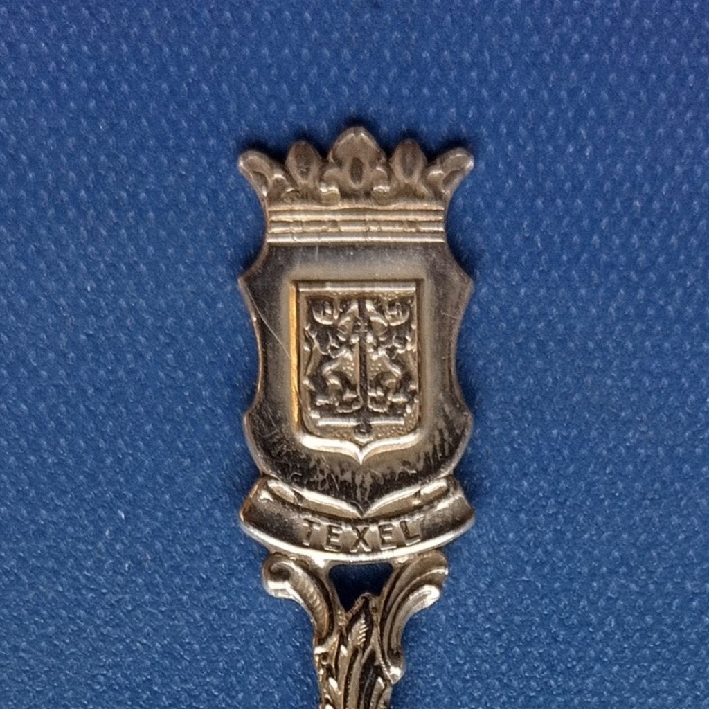 verzilverd lepeltje Texel (Gero 90), Ophalen of Verzenden