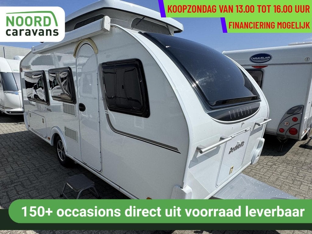 Dethleffs TOURIST 460, ENKELE BEDDEN, MOVER, LUIFEL, Mover, Bedrijf, 1250 - 1500 kg, Tot en met 4