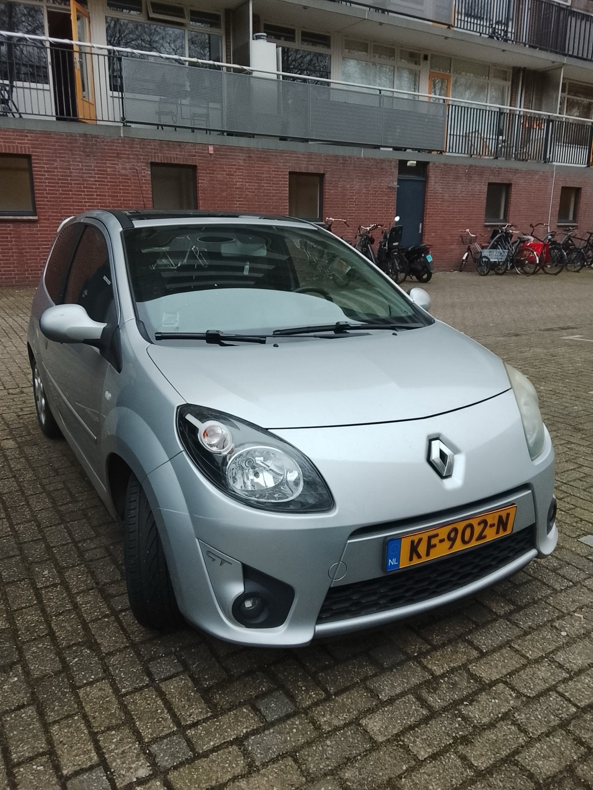 Renault Twingo 1.2 TCE 74KW 2009 Grijs, Voorwielaandrijving, Twingo, 40 €/maand, 4 cilinders