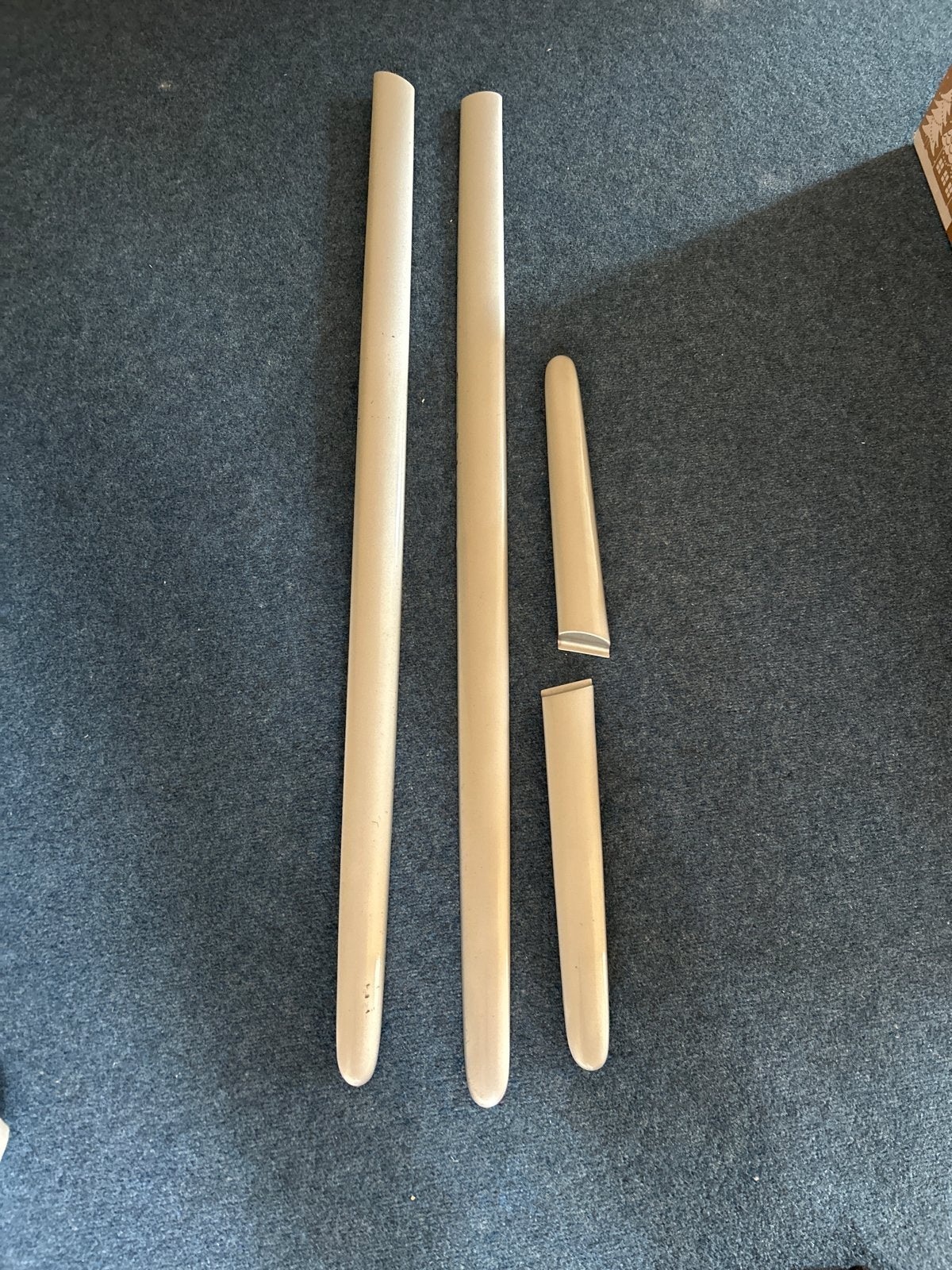 Set van 4 sierlijsten 206, Ophalen, Gebruikt, Voor, Bumper