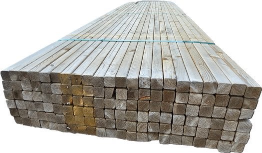 AANBIEDING - balken 5x5 cm Geïmpregneerd - nr: TB176, Ophalen, Nieuw, 250 cm of meer, Overige typen