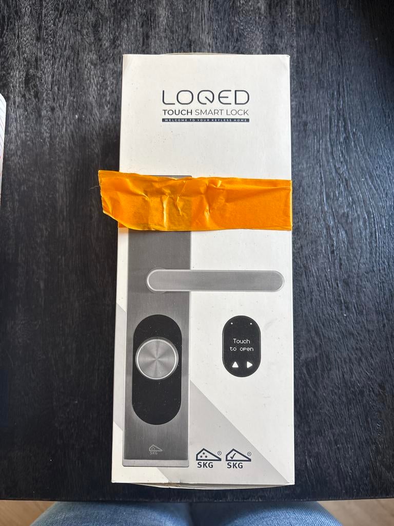 Loqed Touch Smart Lock, Ophalen, Gebruikt, Rvs, Slot