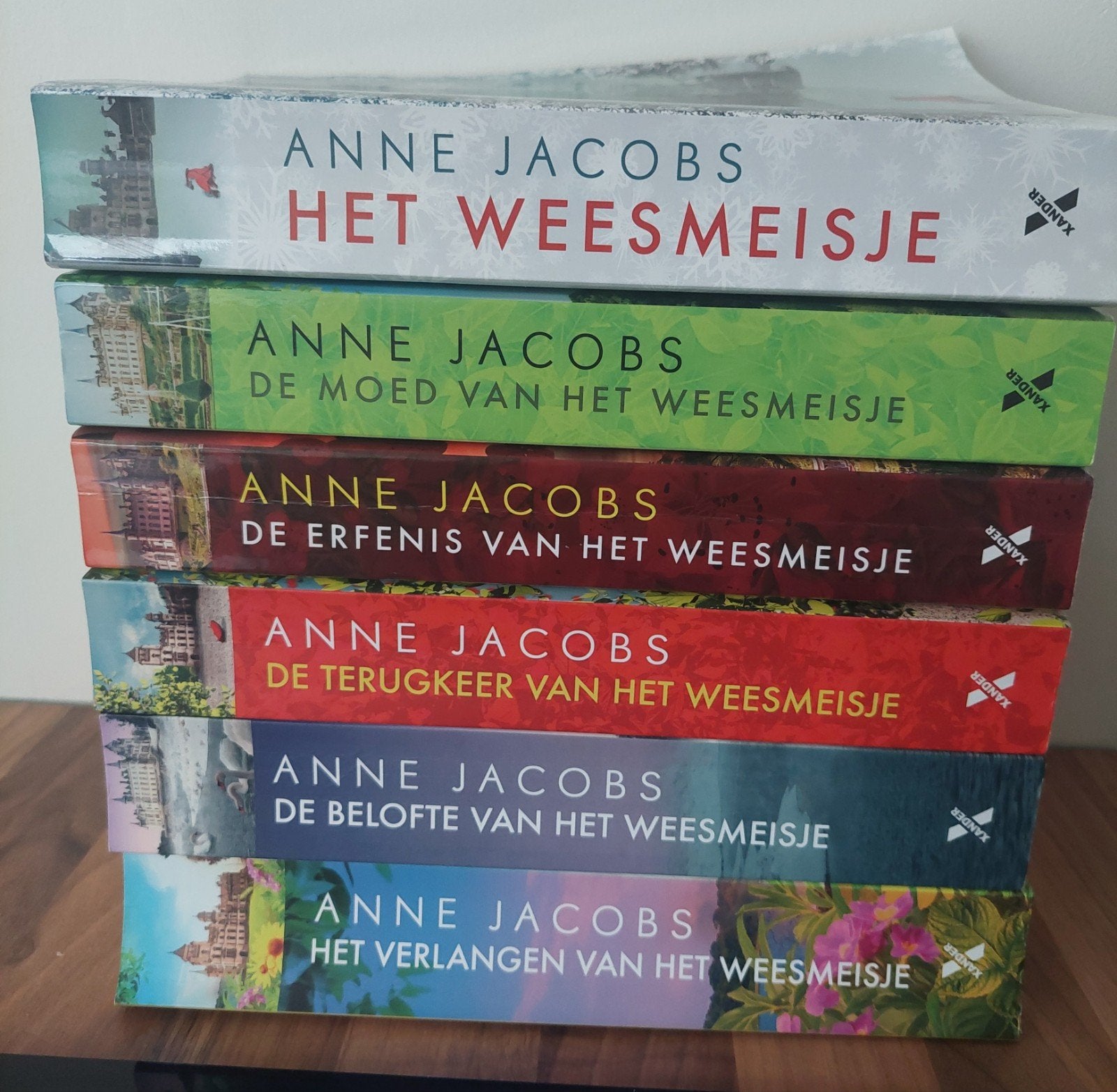 Boekenserie  Het weesmeisje van  Anne Jacobs, Ophalen of Verzenden, Zo goed als nieuw