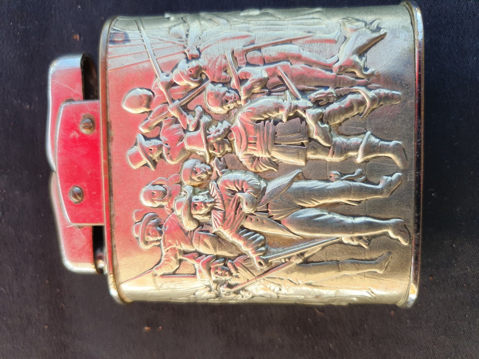Vintage Aansteker met Reliëf: De Nachtwacht, Ophalen of Verzenden