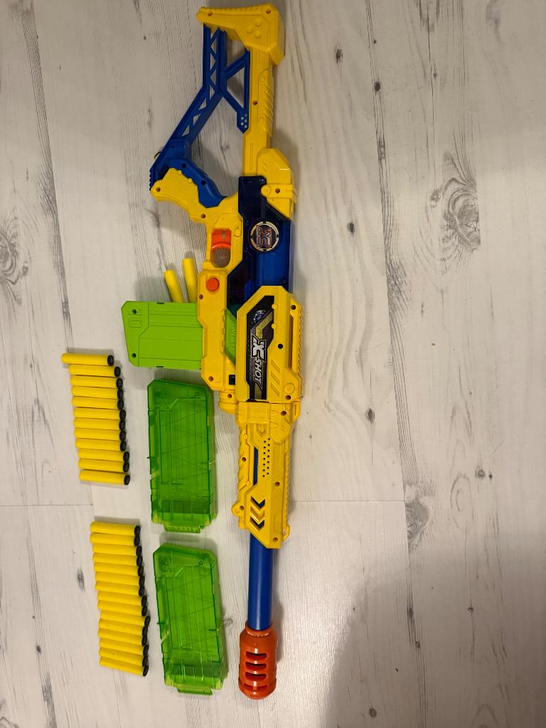 Nerf pistool, Ophalen of Verzenden, Zo goed als nieuw