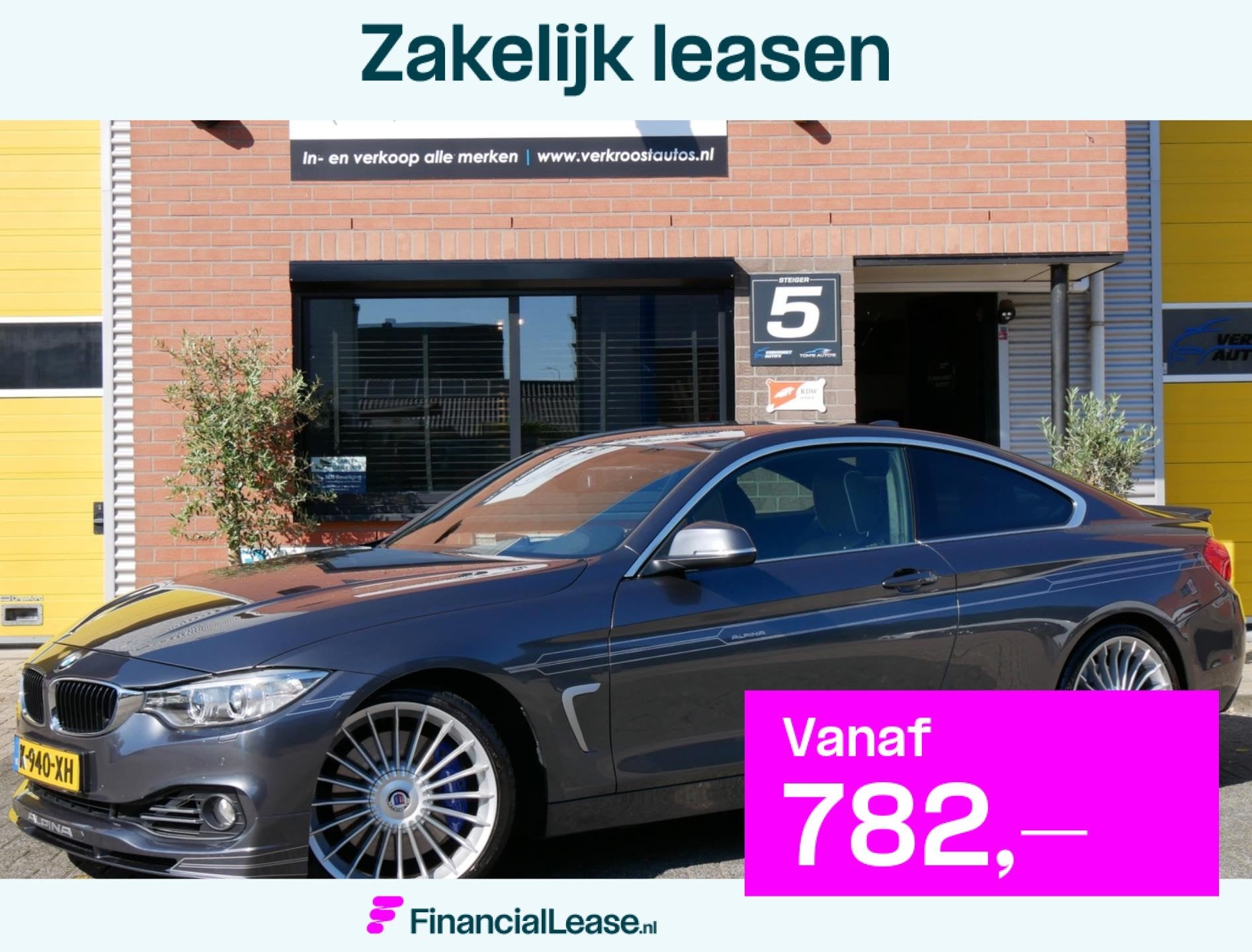 Alpina BMW ALPINA B4 BITURBO COUPE ALLRAD individual., Euro 6, Automatische klimaatregeling, 1655 kg, 6 cilinders
