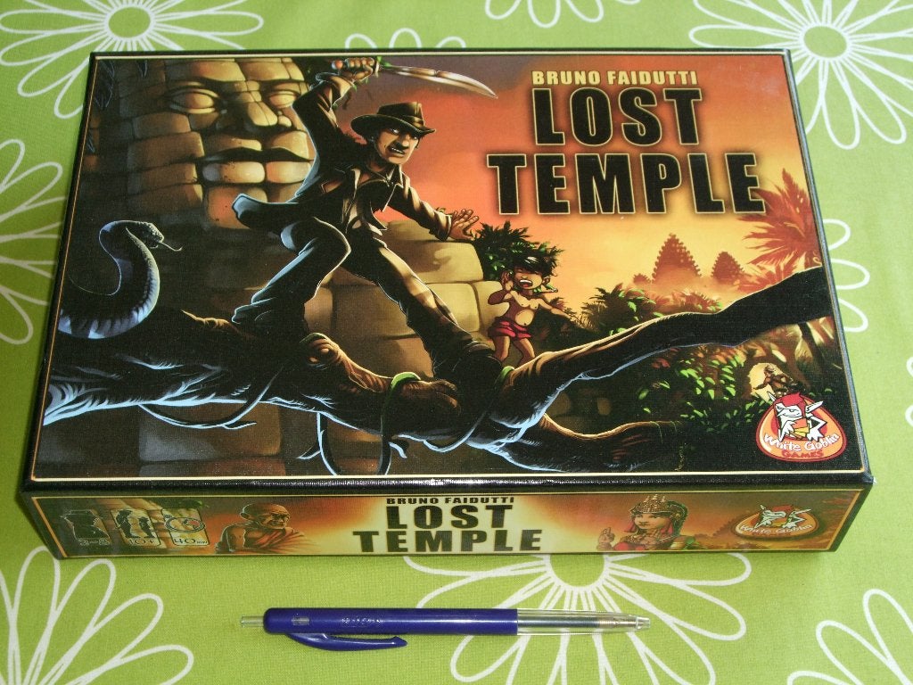 Lost Temple - welke ontdekkingsreiziger vindt de tempel?, Vijf spelers of meer, Ophalen of Verzenden, Zo goed als nieuw