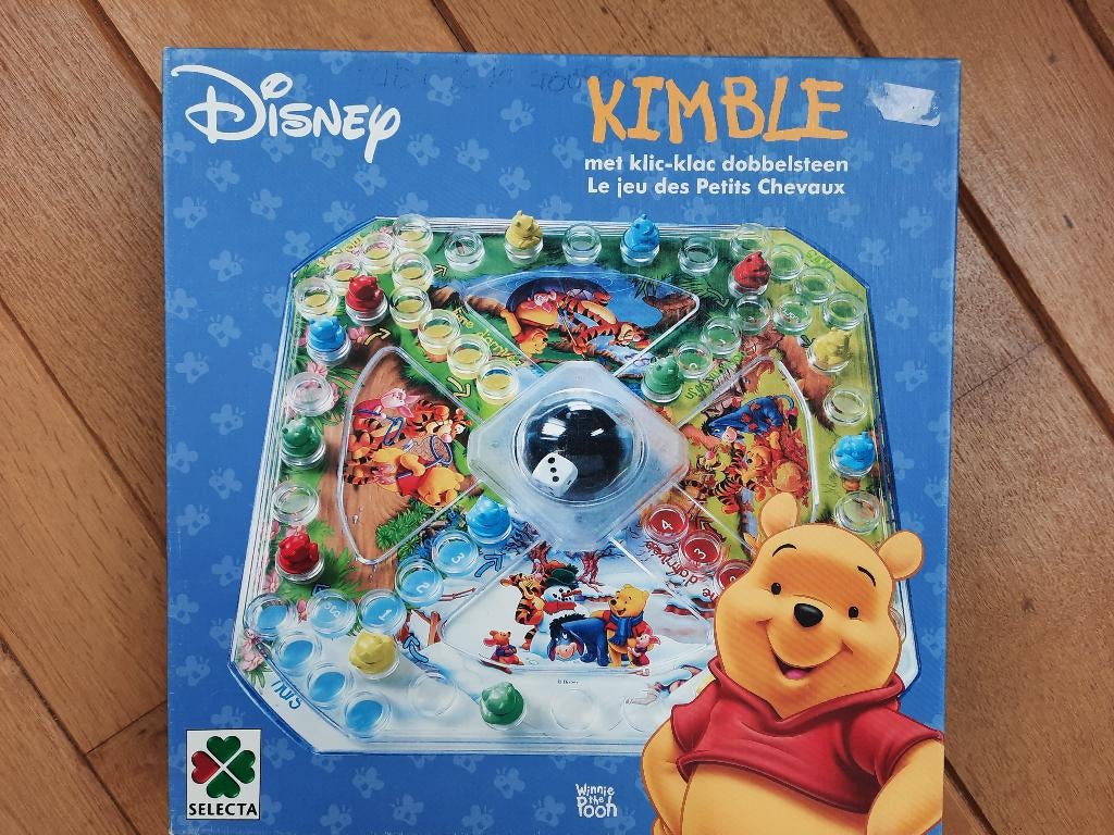 Disney Winnie the Pooh Kimble - Mens erger je niet, Ophalen of Verzenden, Selecta