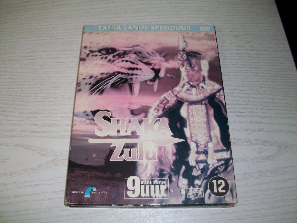 Oude dvd box Shaka Zulu 9 uur mini serie, Alle leeftijden, Ophalen of Verzenden, Zo goed als nieuw