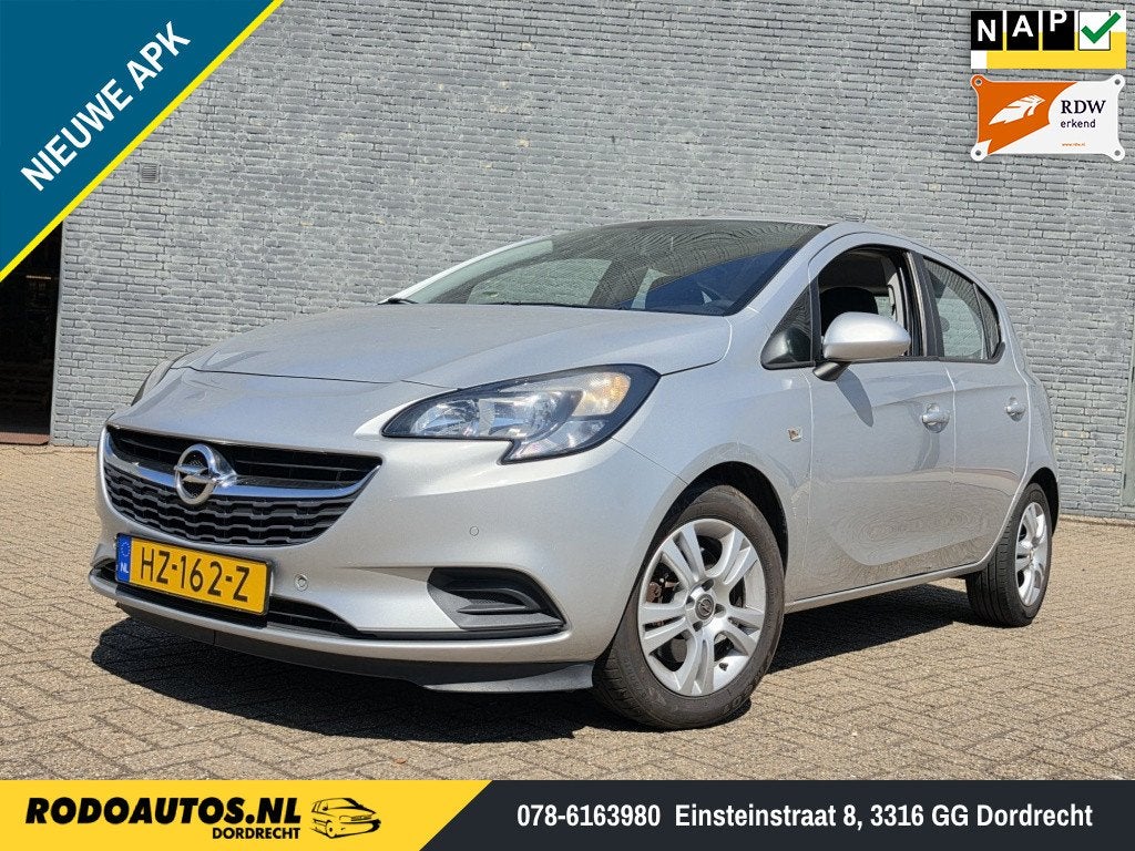 Opel Corsa 1.0 Turbo Edition 5Drs Airco/Cruise Nw APK ✅, Gebruikt, Euro 6, Origineel Nederlands, Handgeschakeld
