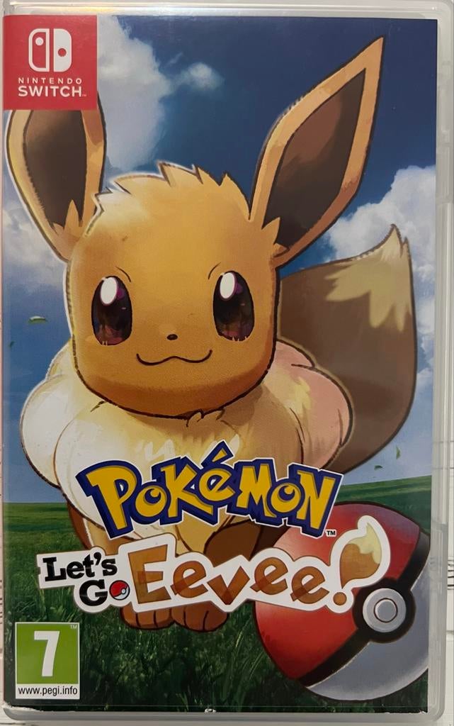 Pokémon Let's Go Eevee! Nintendo Switch Game, Spelcomputers en Games, Games | Nintendo Switch, 2 spelers, Eén computer, Ophalen of Verzenden