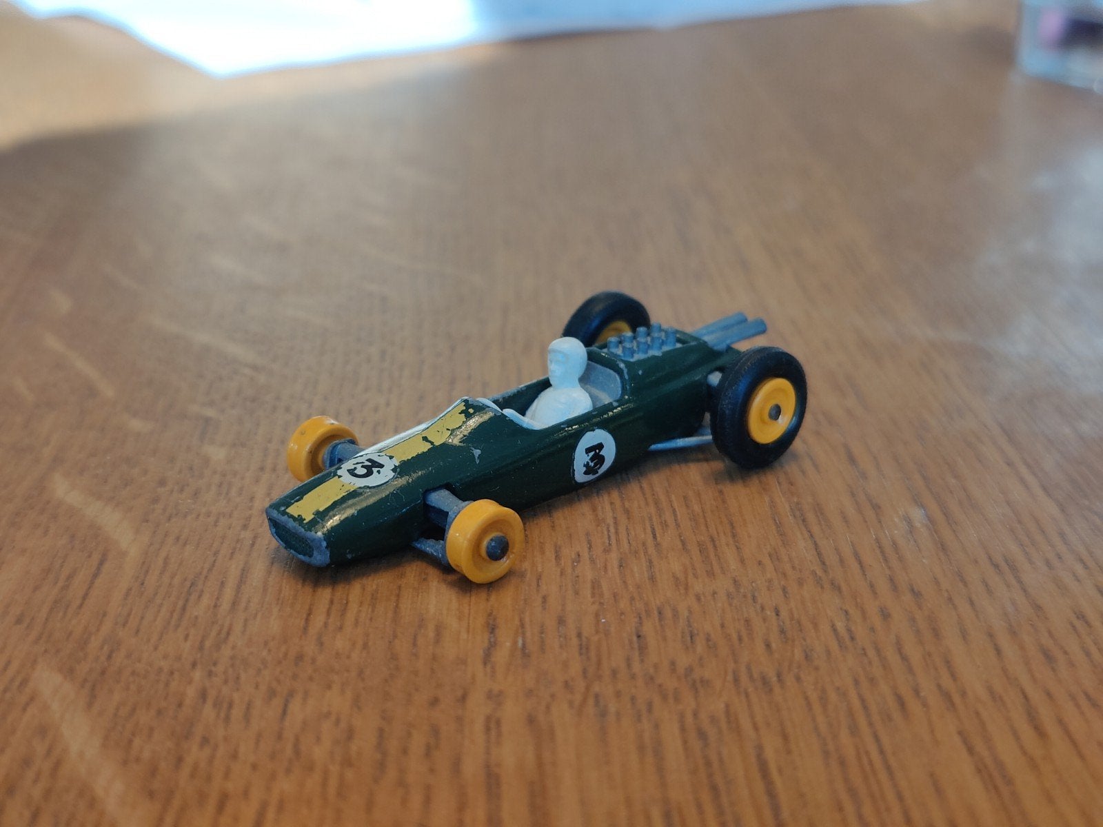 Matchbox Lotus Formula 1 GROEN, Ophalen, Zo goed als nieuw, Auto