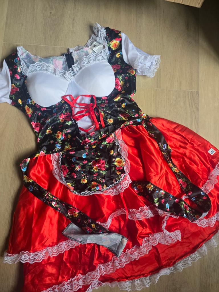 Nieuw! Oktoberfest dirndl jurkje maat L/XL 2x, Kleding | Dames, Carnavalskleding en Feestkleding, Ophalen of Verzenden, Nieuw