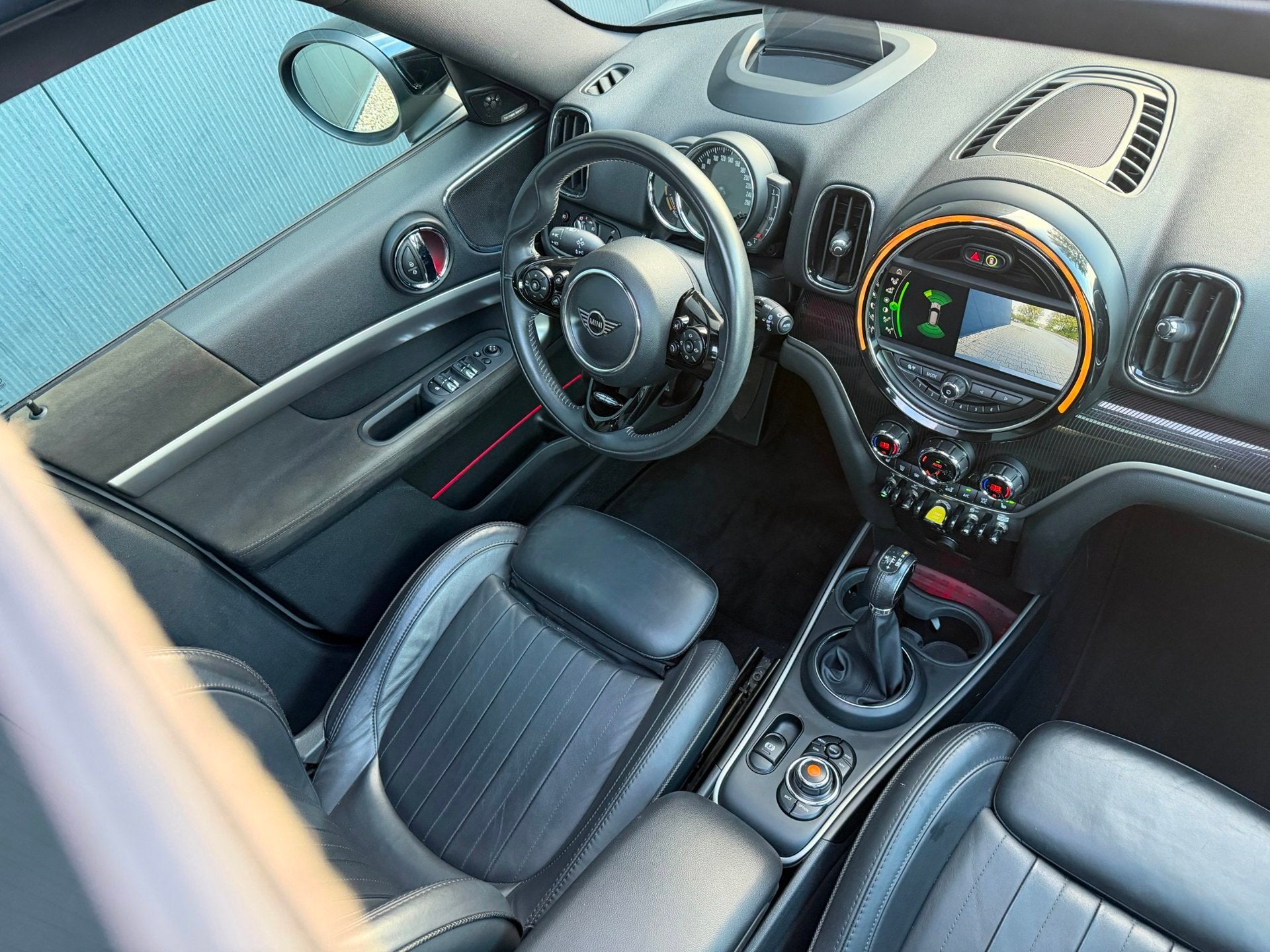 Mini Countryman 1.5 Cooper S E ALL4 224PK Pano | HK | HUD |, Auto's, Automaat, Dealer onderhouden, Gebruikt, Leder