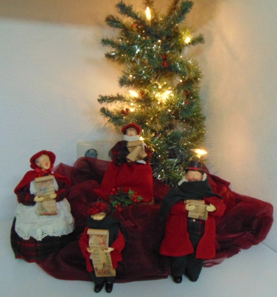 Fam Dickens Kerst zang koor Vintage, Ophalen of Verzenden, Gebruikt