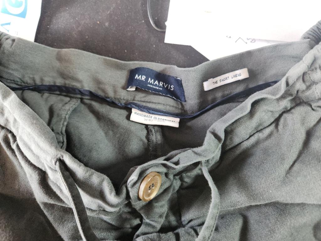 Mr.Marvis korte broek, Kleding | Heren, Broeken en Pantalons, Ophalen of Verzenden, Zo goed als nieuw, Maat 56/58 (XL), Grijs