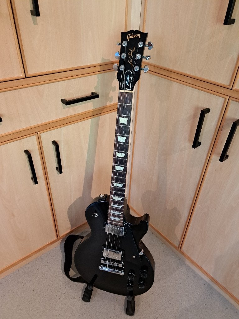 Gibson Les Paul Studio elektrische gitaar - Zwart, Muziek en Instrumenten, Ophalen, Gebruikt, Solid body, Gibson
