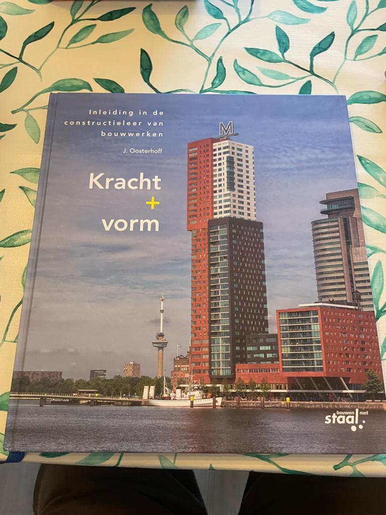 Kracht + vorm: Inleiding in de constructieleer van bouwwerke, Ophalen of Verzenden, Beta, Zo goed als nieuw, HBO