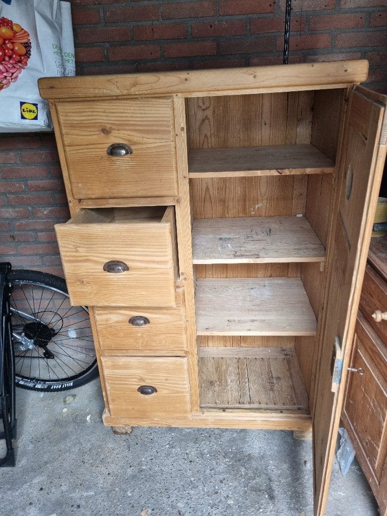 Kast, Ophalen, Gebruikt