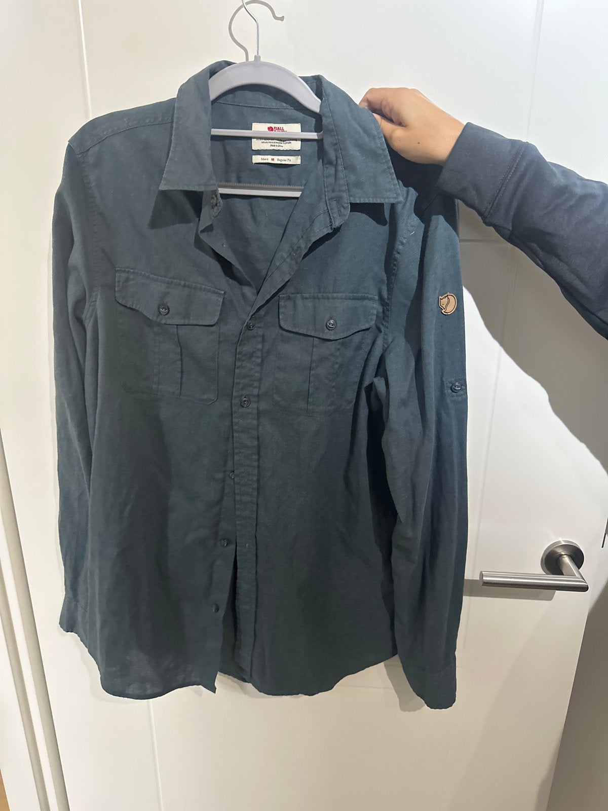 Fjällräven Heren Overhemd - Maat M - Zo goed als nieuw, Kleding | Heren, Overhemden, Ophalen of Verzenden, Zo goed als nieuw, Groen