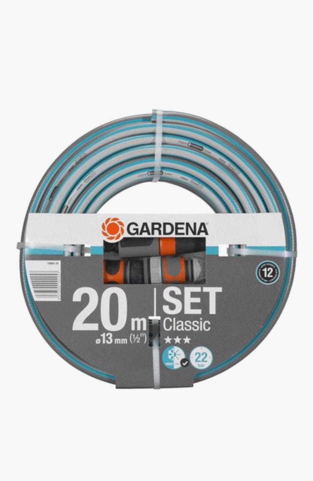 Gardena Classic Tuinslang Set 20m - Drukbestendig & Flexibel, Ophalen of Verzenden, Nieuw, Tuinslang