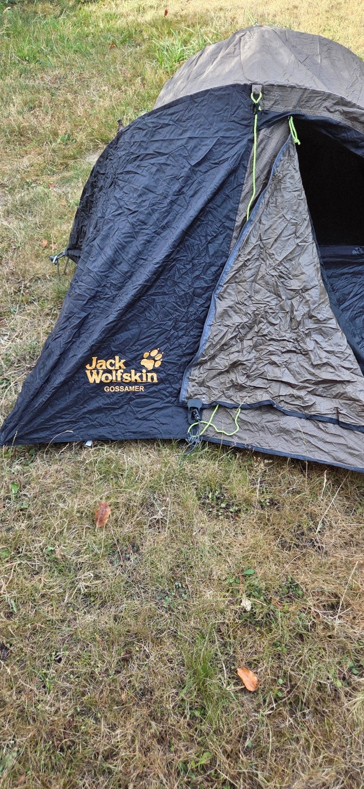 Jack Wolfskin Gossamer 1-persoons tent, Caravans en Kamperen, Tenten, Ophalen of Verzenden, Gebruikt, Tot en met 2