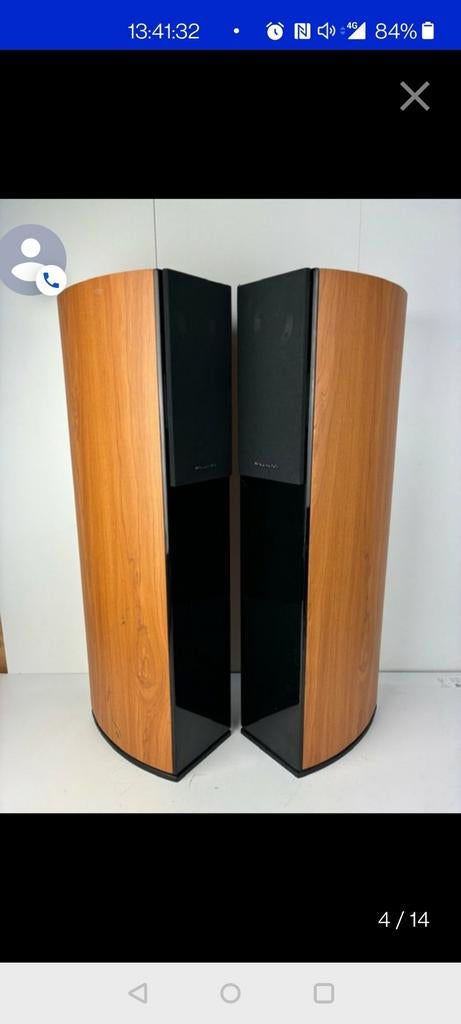 Wharfdale Speakers, Zo goed als nieuw, 120 watt of meer, Front, Rear of Stereo speakers, Ophalen