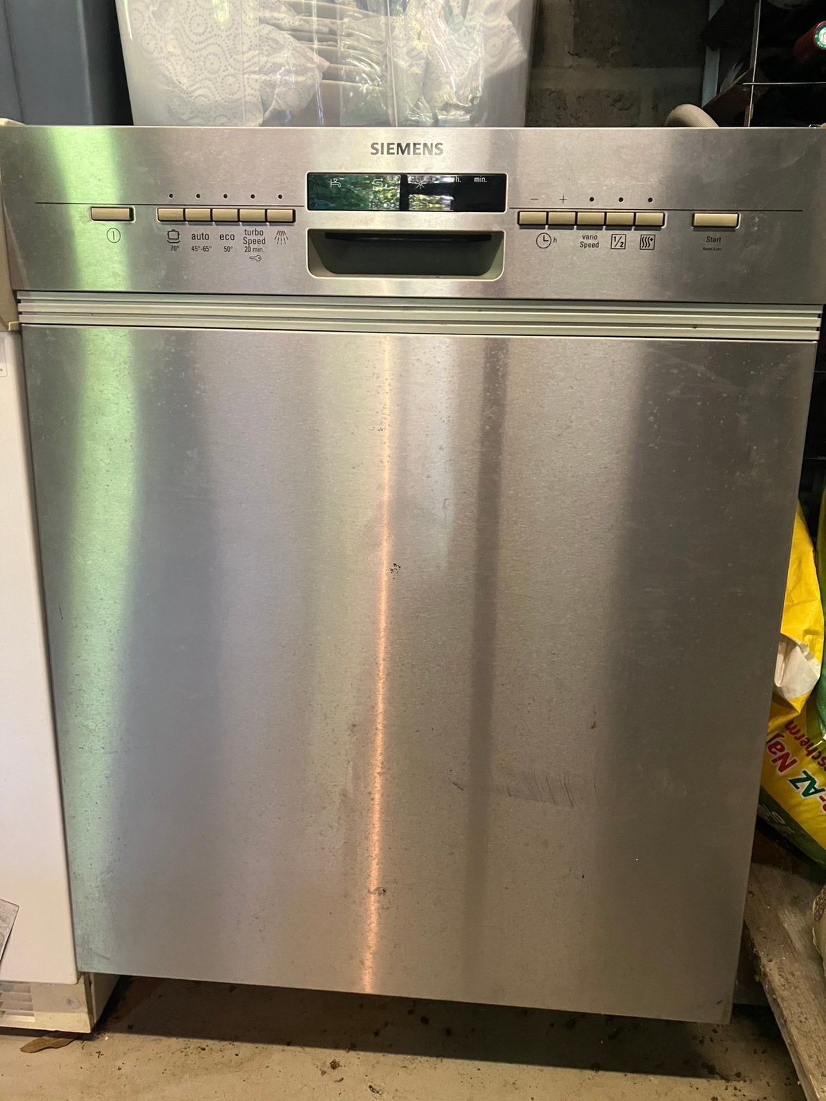 Siemens inbouwvaatwasser, Witgoed en Apparatuur, Vaatwasmachines, Ophalen, Gebruikt, Minder dan 85 cm, Inbouw