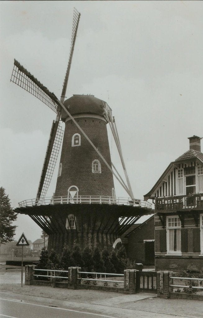 Rijkevoort molen Luctor et Emergo 1976, Verzamelen, Ophalen of Verzenden, 1960 tot 1980, Ongelopen, Noord-Brabant