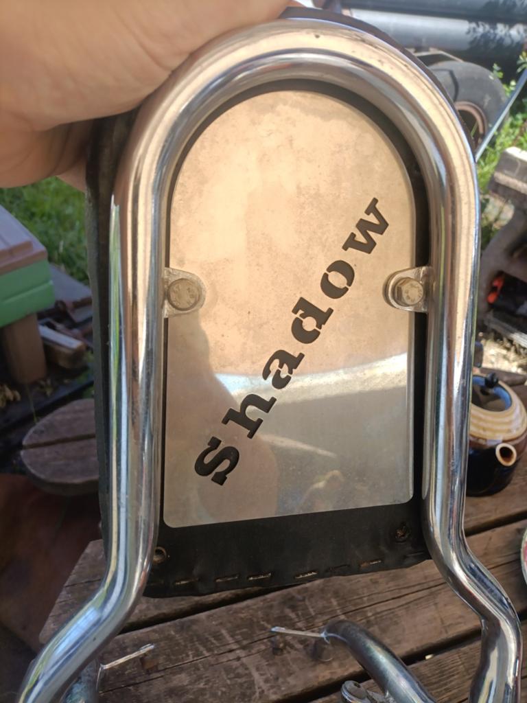 Rugsteun achterzit Honda shadow, Ophalen of Verzenden, Gebruikt