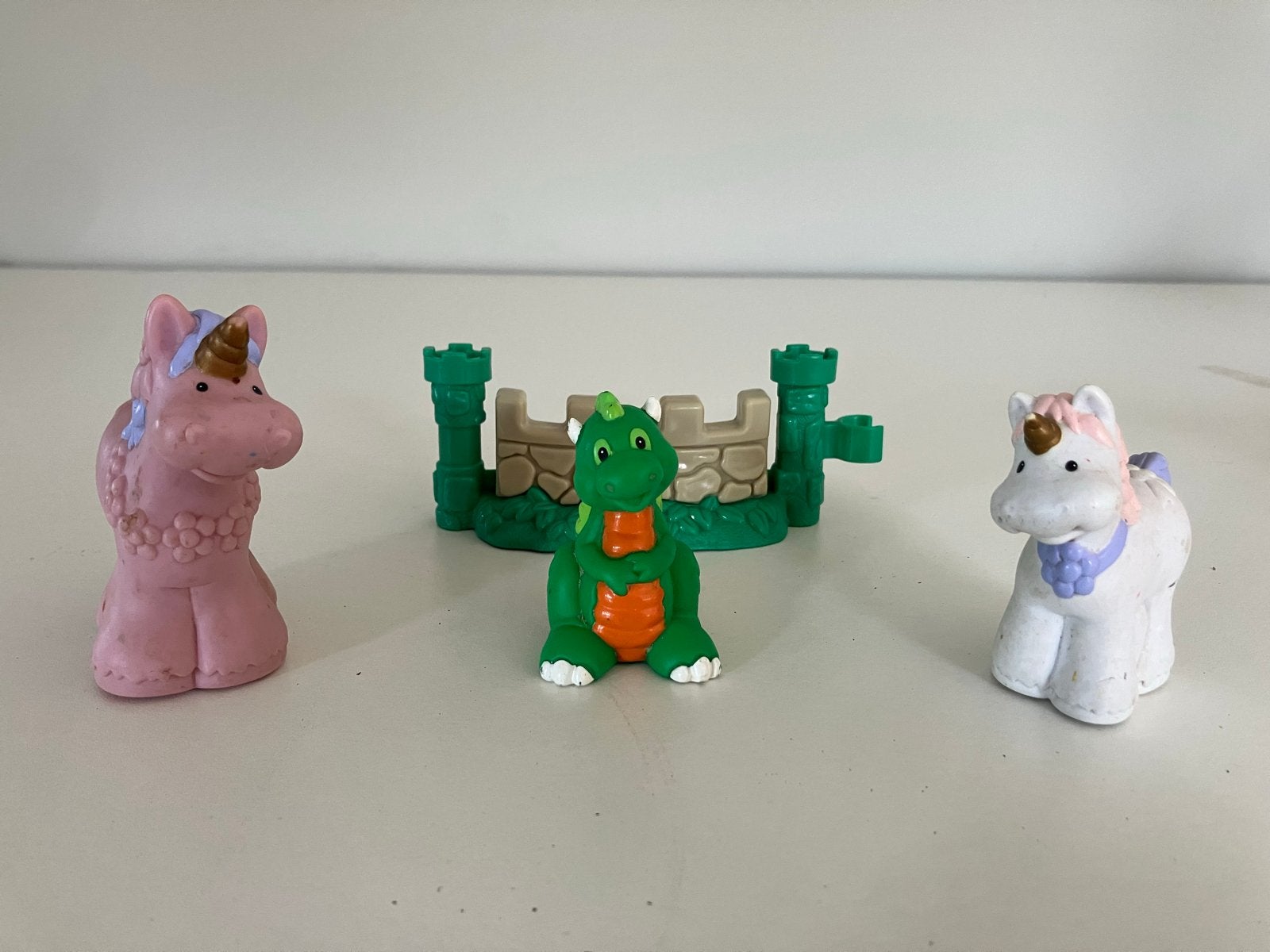 Fisher-Price Little People Eenhoorn Draak Kasteel Speelset, Ophalen of Verzenden, Gebruikt, Jongen of Meisje