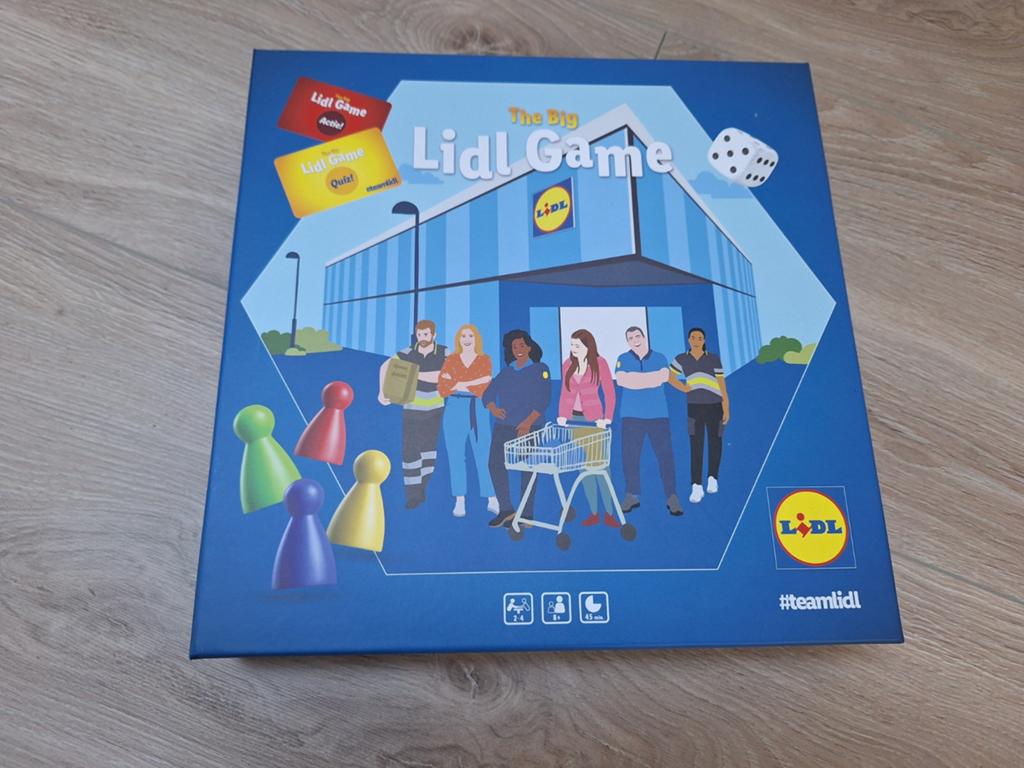 NIEUW the big Lidl game spel 2 tot 4 spelers, Hobby en Vrije tijd, Gezelschapsspellen | Bordspellen, Nieuw, Drie of vier spelers