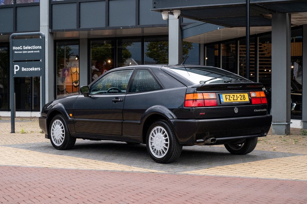 Volkswagen Corrado 2.0 16V (bj 1993), Zwart, 1984 cc, Zwart, Origineel Nederlands