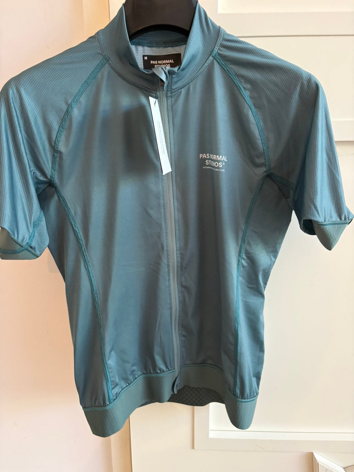 Pas Normal Studios -Mechanism Jersey Medium -Dusty Teal NEW, Nieuw, Ophalen of Verzenden, Bovenkleding, Heren