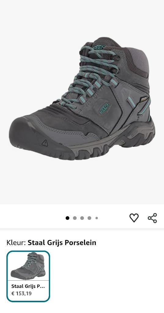 Bergschoenen Keen maat 40 zagn, Ophalen of Verzenden, Zo goed als nieuw, Schoenen