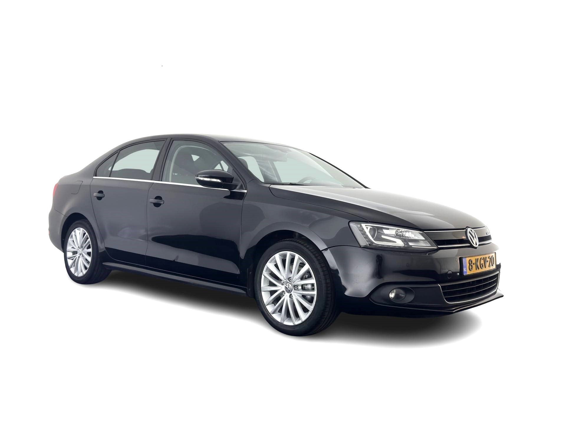 Volkswagen Jetta 1.4 TSI Hybrid Highline Aut. *XENON | NAVI-, Stof, Gebruikt, 4 cilinders, Zwart
