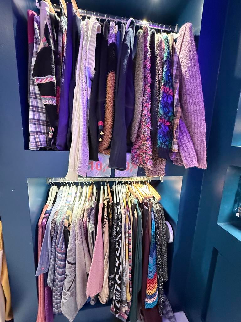 Partij vintage kleding - NU 100,- !, Kleding | Dames, Truien en Vesten, Overige kleuren, Vintage, Vintage, Gedragen