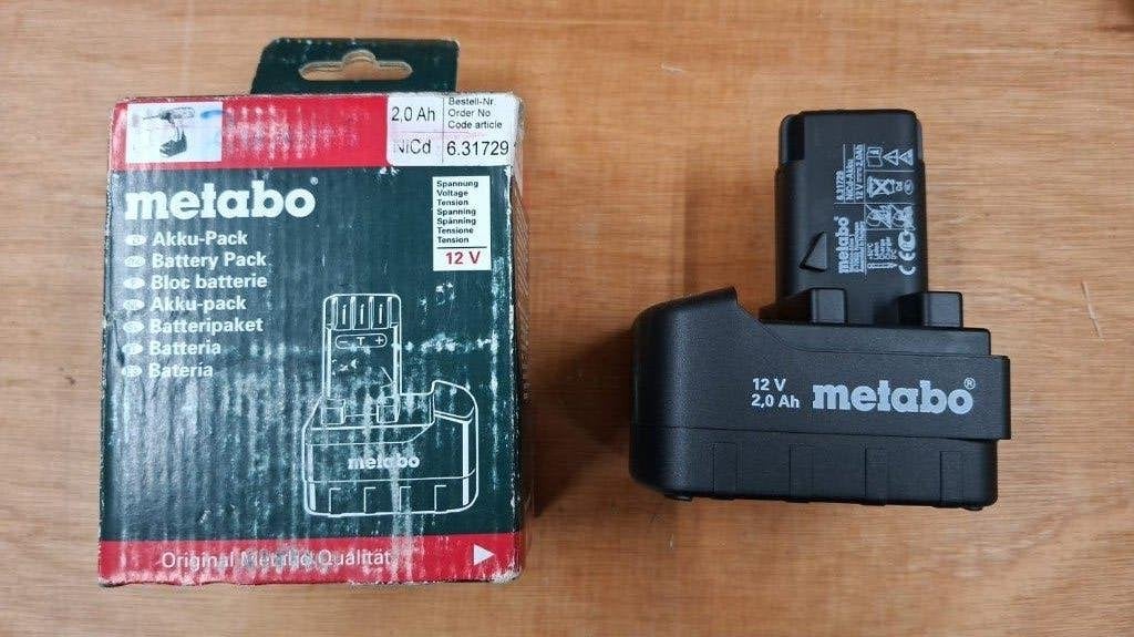 metabo accu, Ophalen of Verzenden, Nieuw, Oplaadbaar