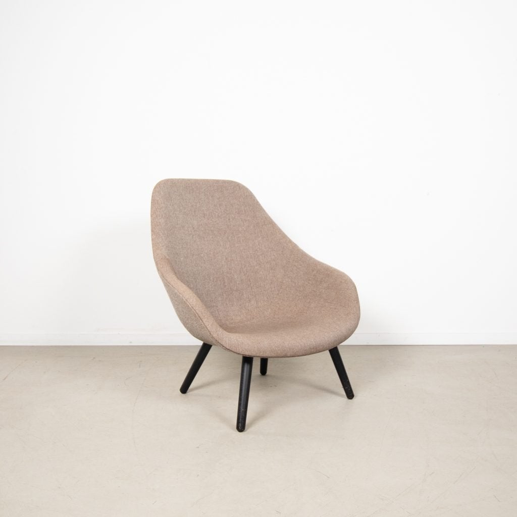 Hay AAL 92 Fauteuil Taupe Stof, Huis en Inrichting, Niet ingevuld, Zo goed als nieuw, Niet ingevuld, Niet ingevuld
