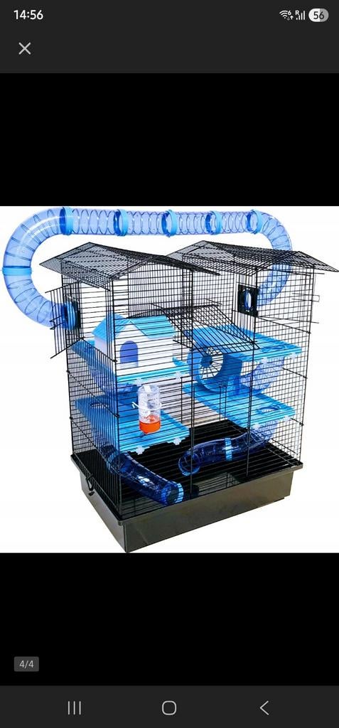 hamsterkooi, Dieren en Toebehoren, Minder dan 60 cm, Kooi, Gebruikt, Minder dan 75 cm