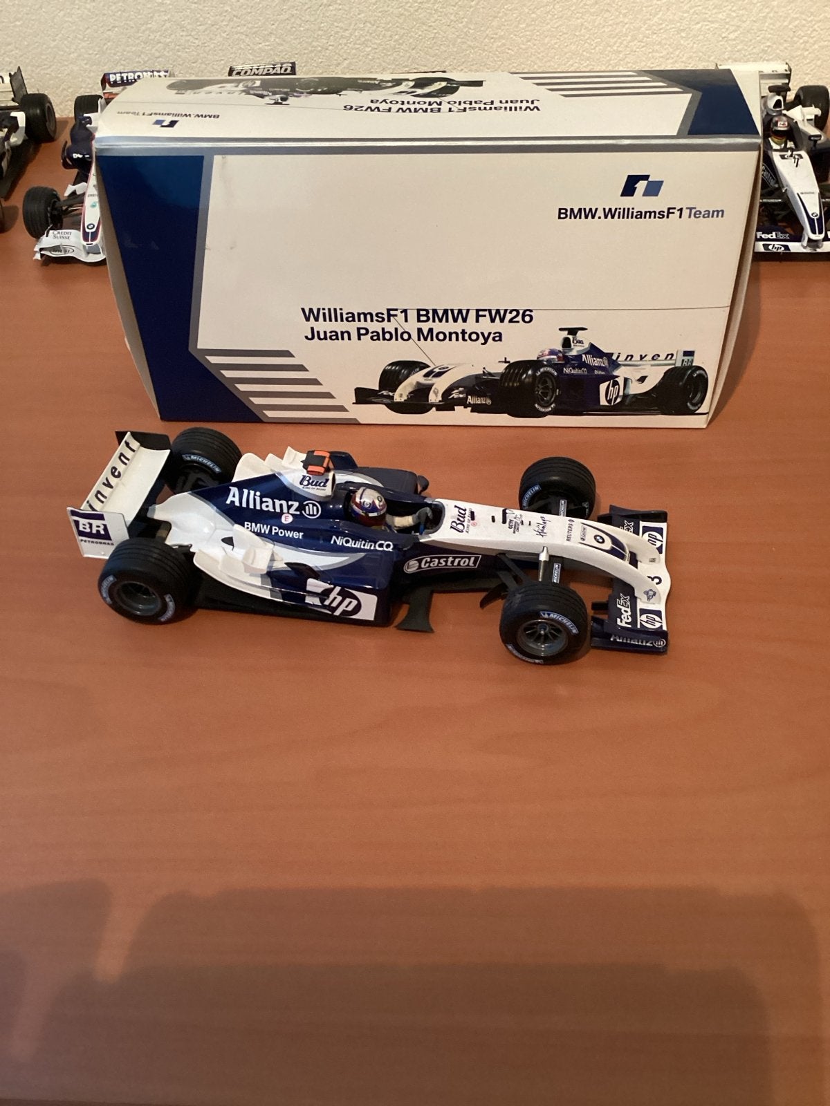 Williams F1 BMW FW26 Juan Pablo Montoya modelauto 1:18, Overige merken, Auto, Groter dan 1:32, Ophalen of Verzenden