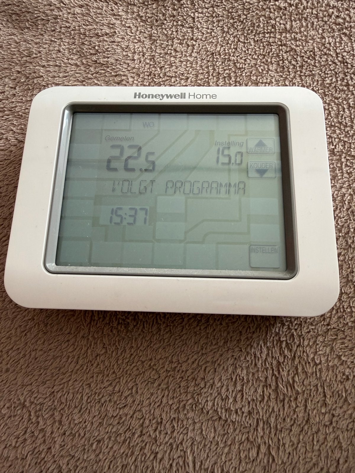 Honeywell Home Slimme Thermostaat TH8200G1004, Doe-het-zelf en Verbouw, Ophalen of Verzenden, Slimme thermostaat, Gebruikt