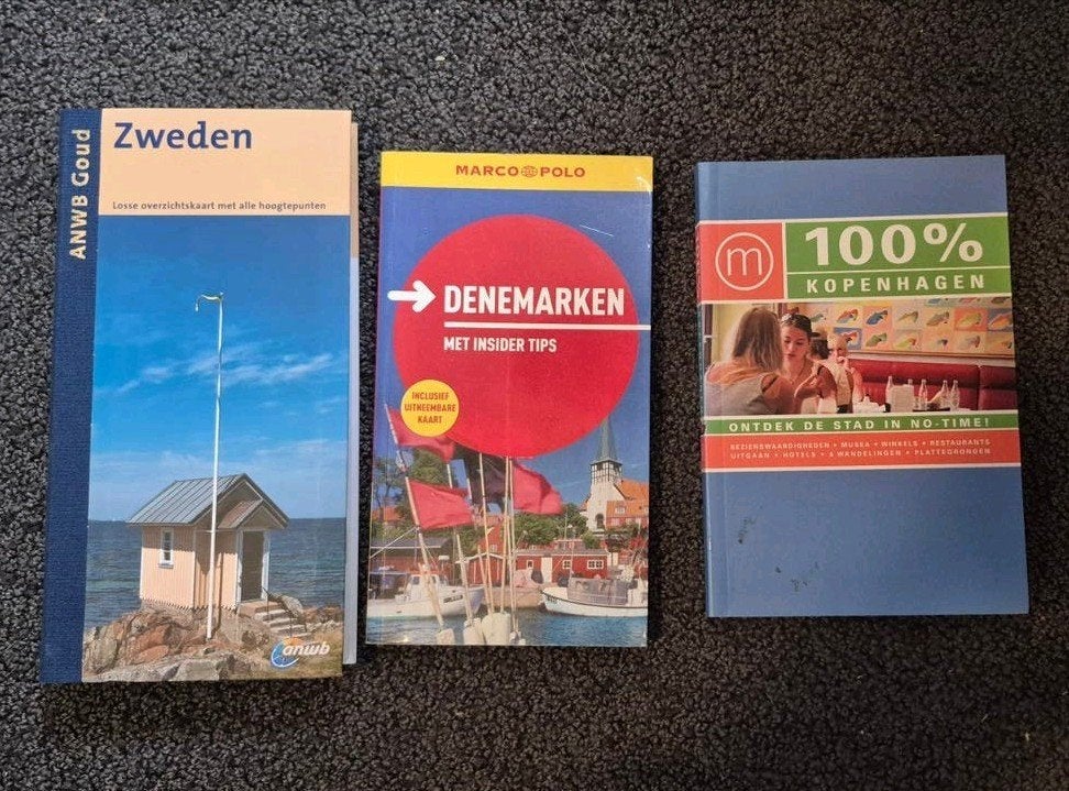 ANWB Goud Zweden Marco Polo Denemarken 100 % Kopenhagen, Ophalen of Verzenden, Zo goed als nieuw, Reisgids of -boek, ANWB